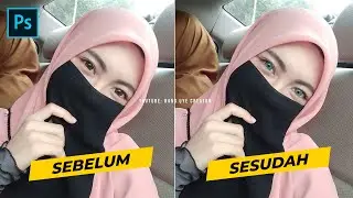 Wow begini cara edit mata pake softlens GAMPANG BANGET!! Tutorial Photoshop CC 2019