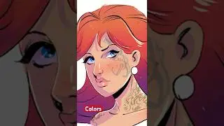 Drawing process #shorts #clipstudiopaint