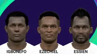 Face IGBONEFO, EZECHIEL & ESSIEN | PES 2017
