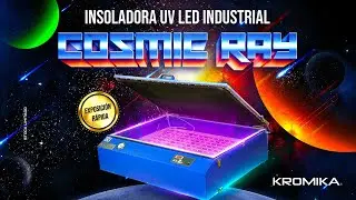 Insoladora UV Cosmic Ray para serigrafía de Kromika