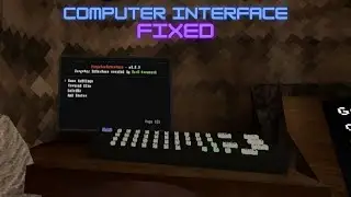 HOW TO FIX COMPUTER INTERFACE IN THE NEW UPDATE