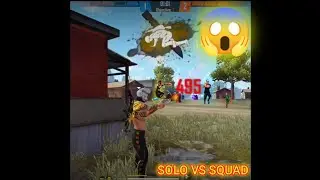 SOLO VS SQUAD Mountag Gameplay Highlight🇮🇳||Please support🥺 #freefireshort#raistar #totalgaming