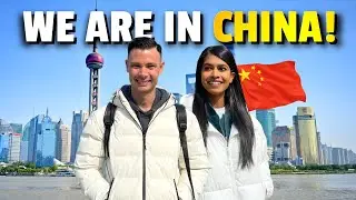 OUR FIRST TIME IN CHINA SHOCKED US! FIRST DAY IN SHANGHAI 上海 🇨🇳