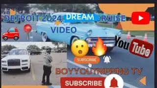 FULL VIDEO OF DETROIT 🚘WOODWARD 💥2024 DREAM 📍 CRUISE (REAL CARSHOW ) MUST WATCH 🤗 ( video version)