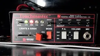Federal Signal Touchmaster TM4-1 Siren