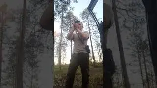 маночек Титан на белолобого гуся