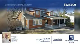 New Listing Blocks from Geneva Lake | Investment Opportunity