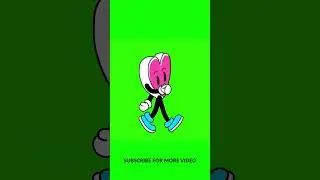 Green Screen Cartoon Characters  