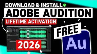 How to Download Adobe Audition for FREE on PC, Laptop & MAC (2026) | Audition Free Download