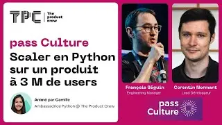 pass Culture : Scaler en Python sur un produit à 3M d'utilisateurs