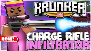 NEW Charge Rifle Class in Krunker Season 6! (is it good?..)