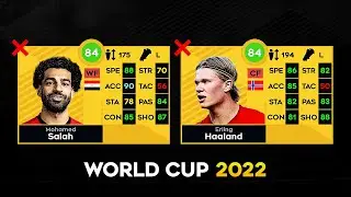Football Stars That Won't Play At WORLD CUP 2022! 😔💔