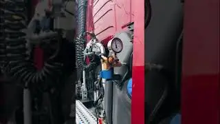 Установка газодизельной системы ITALGAS на VOLVO FH TRUCK #shorts