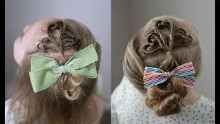 Clover Shamrock Saint Patrick's Day Hairstyle | Lu's Hairdos