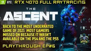 The Ascent playthrough (New Game+ on harder difficulty) gameplay Ep#6 FULL RAYTRACING RTX4070