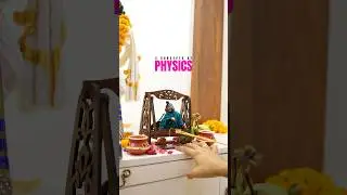 Sewa bhi and physics bhi ❤️ #shorts #janmashtami #science #ashusir #scienceandfun