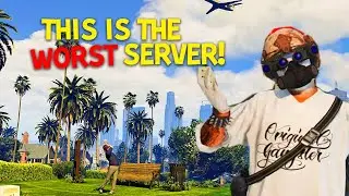 I Spent 24 Hours Playing on the WORST Server...