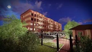 Новый жилой комплекс "Зареченский Посад" в Череповце