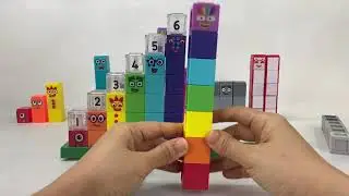 Let's Build Numberblocks Multi-Click Blocks 1-10 Play and Learn Set ||  Keiths Toy Box