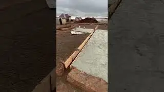 Подготовка для фундаментной плиты.