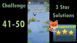 Pogo pets puzzle Jumping - Level 41-50 - 3 Star Solutions