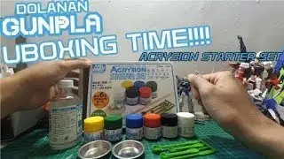 Unboxing Time!!!! - Acrysion Water Based Color Starter Set