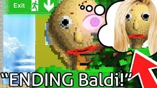 Baldi's Basics ENDING & SECRET WIFE! - Baldi's Basics in Education and Learning (Ending Gameplay)