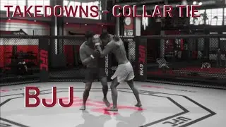 UFC 4 | BJJ & JUDO Takedowns - Collar Tie (Guide in Description)