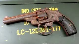 Restoring 1908 Smith & Wesson Lemon Squeezer, (with test firing). #restoration #revolver