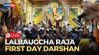 Devotees gather for Lalbaugcha Raja Darshan on Ganesh Chaturthi 2024
