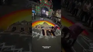 Ayodhya mandir rangoli @2024 #comedy