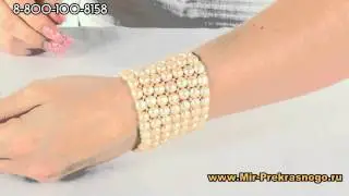Браслет из жемчуга 