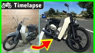 HONDA 🏍 Super Cub (AA01) Customization Made Simple [Timelapse]