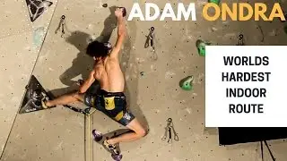 Adam Ondra on The Black Diamond Project - Worlds Hardest Indoor Route