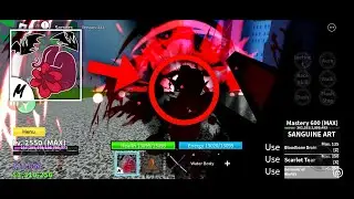 SANGUINE ART SHOWCASE! Roblox |Blox Fruits|