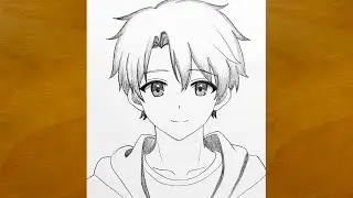 How to Draw an Anime Boy Step by Step || Easy Anime Drawing || Pencil Sketch Art