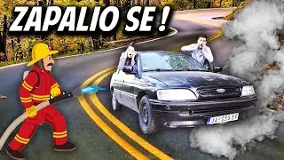 MUCIM AUTO NA VELIKIM OBRTAJIMA !