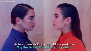 Dua Lipa - IDGAF // Lyrics + Español // Video Oficial
