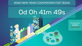 TEXAS NEW YEAR COUNTDOWN 2023 HOUSTON AUSTIN EL PASO SAN ANTONIO