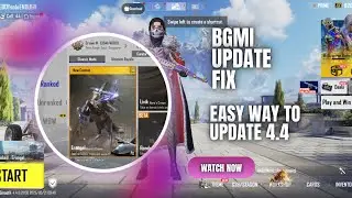 4.4 update bug fixed easy way to update😎 || bgmi 4.4 update issue fixed