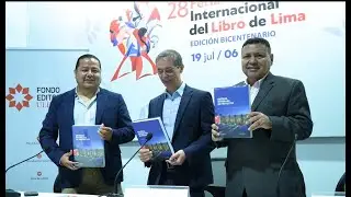 Presentación del libro Entrega Integrada de Proyectos en la Feria Internacional del Libro de Lima
