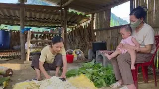Chinh's mother came to visit her after spending some time away caring for a sick person