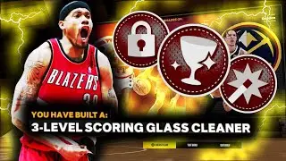 "3-Level Scoring Glass Cleaner" Build on NBA 2K23!