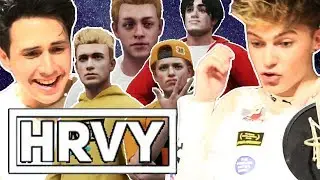 HRVY vs. Bradley Simpson vs. Reece Bibby vs. Jacob Satorious | WWE 2K18 w/ HRVY | Night and Day Tour