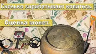 Сколько зарабатывает копатель. Оценка монет.