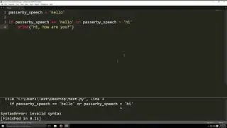 if statement in python-Programming tutorial