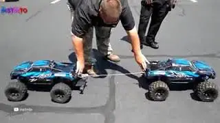 Poderosas Batallas de Poder entre Autos de Radio control