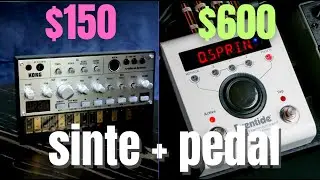 sintetizador económico + pedal de efectos costoso? prueba de sonido