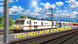 🔴12632 NELLAI EXPRESS  4k | RAILWORKS | SCR| Tamil