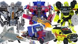 Transformers Studio Series Autobot Optimus Prime, Ratchet Decepticon Starscream! 
